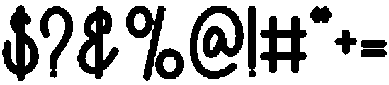Super Random Regular otf (400) Font OTHER CHARS