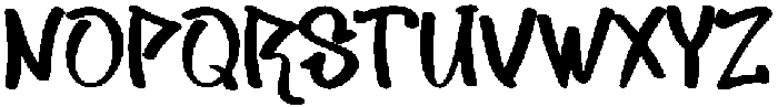 Super Retro Regular otf (400) Font LOWERCASE