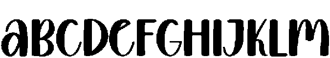 Super School Regular otf (400) Font UPPERCASE