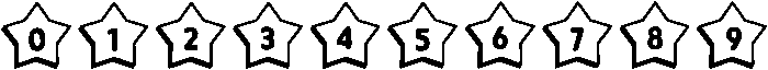 Super Star Regular otf (400) Font OTHER CHARS