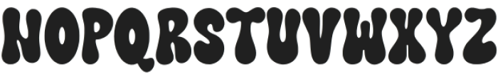Super Sunday Regular otf (400) Font UPPERCASE