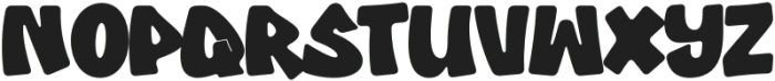 Super Weird Regular otf (400) Font LOWERCASE