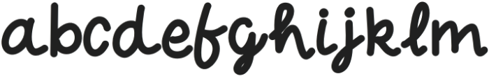 Super cool Regular otf (400) Font LOWERCASE