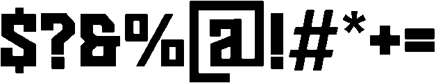 Super otf (400) Font OTHER CHARS