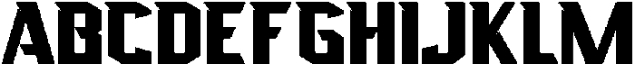Supera Regular otf (400) Font UPPERCASE