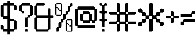 Superbit Regular otf (400) Font OTHER CHARS