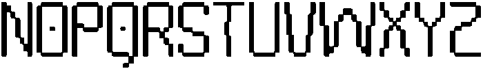 Superbit Regular otf (400) Font UPPERCASE