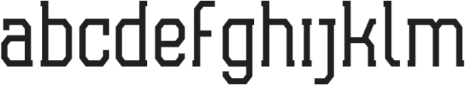 Supercard Light otf (300) Font LOWERCASE