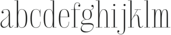 Superhits Extra Light otf (200) Font LOWERCASE