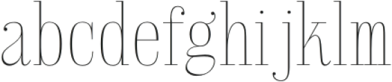 Superhits Thin otf (100) Font LOWERCASE