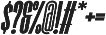 Superline Italic ttf (400) Font OTHER CHARS