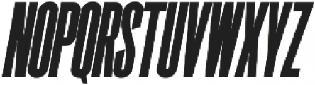 Superline Italic ttf (400) Font LOWERCASE