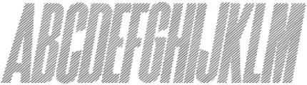 Superline Line Italic ttf (400) Font LOWERCASE