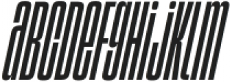 Superlumina ExtraLight Italic otf (200) Font LOWERCASE