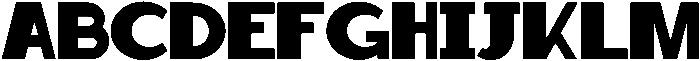 Supernova Regular otf (400) Font UPPERCASE
