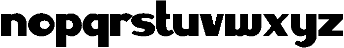 Supernova Regular otf (400) Font LOWERCASE