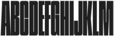 Supertall Regular otf (400) Font UPPERCASE