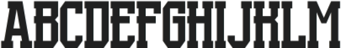 Supportex-Regular otf (400) Font UPPERCASE