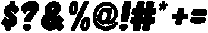 Supreme Bold Regular otf (700) Font OTHER CHARS