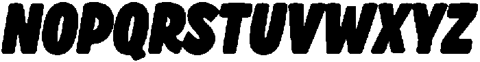 Supreme Bold Regular otf (700) Font UPPERCASE