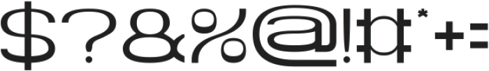 Supreme Versatility-Light otf (300) Font OTHER CHARS
