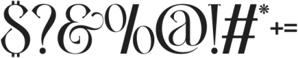 Surabi-Regular otf (400) Font OTHER CHARS