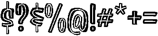 Sure Shot Inlay otf (400) Font OTHER CHARS