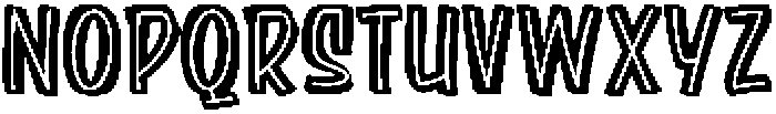 Sure Shot Inlay otf (400) Font LOWERCASE