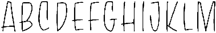 Sure Shot Inline otf (400) Font UPPERCASE