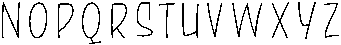 Sure Shot Inline otf (400) Font LOWERCASE
