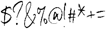 Sure Thing Signature Regular otf (100) Font OTHER CHARS