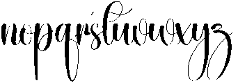Surfing Regular otf (400) Font LOWERCASE