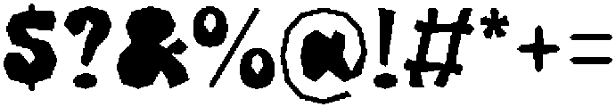 Surfo Text otf (400) Font OTHER CHARS