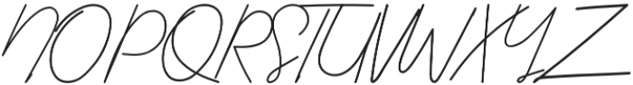 Surfshirt Signature otf (400) Font UPPERCASE