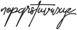 Surfshirt Signature otf (400) Font LOWERCASE