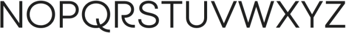 Surgena-Regular otf (400) Font UPPERCASE