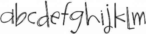 Surrendered Heart ttf (400) Font LOWERCASE