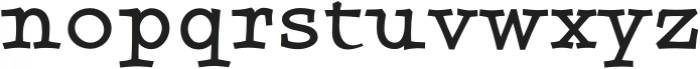 Sursum-Bold otf (700) Font LOWERCASE