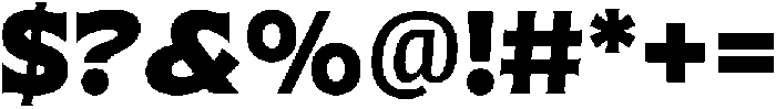 SurviousFour-Bold otf (700) Font OTHER CHARS