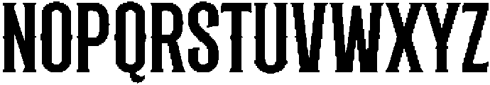 SurviousOne-Regular otf (400) Font LOWERCASE