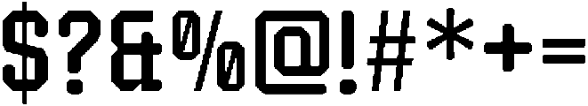 SurviousTwo-Regular otf (400) Font OTHER CHARS