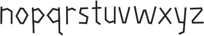 Survivor Lined SemiBold otf (600) Font LOWERCASE