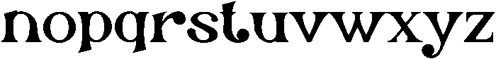 Survivor Regular otf (400) Font LOWERCASE