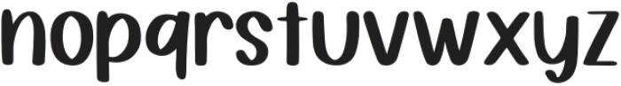 SushiBar Regular otf (400) Font LOWERCASE