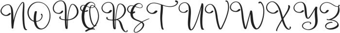 Sutena otf (400) Font UPPERCASE