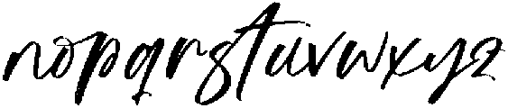 Suthel Matik otf (400) Font LOWERCASE