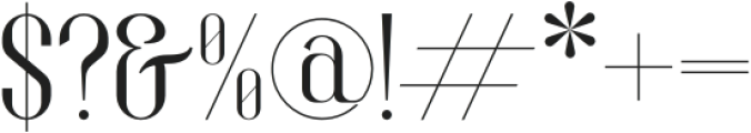 Sutherla Romance Sans Serif otf (400) Font OTHER CHARS