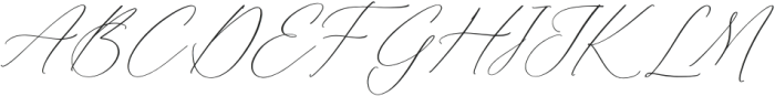 Sutherla Romance Script Italic otf (400) Font UPPERCASE