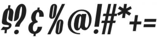 Sutray Italic Regular Italic otf (400) Font OTHER CHARS