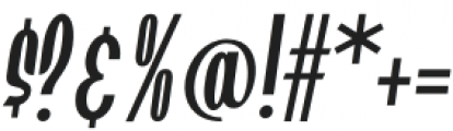 Sutray Italic UltraLight Italic otf (300) Font OTHER CHARS